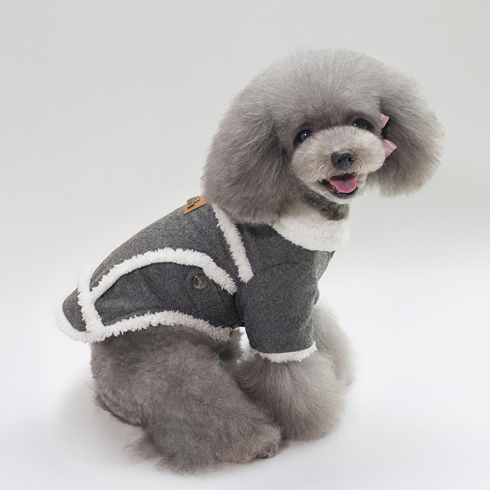 Manteau Fourré Ultra Confort pour Animaux - Style et Protection Hivernale