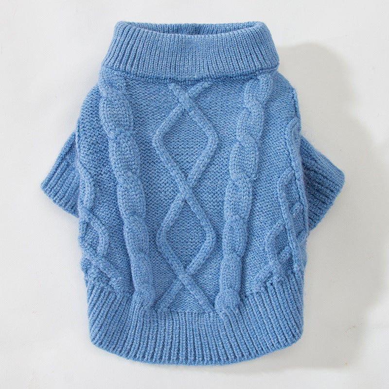 Pull en laine tressée - doux et confortable
