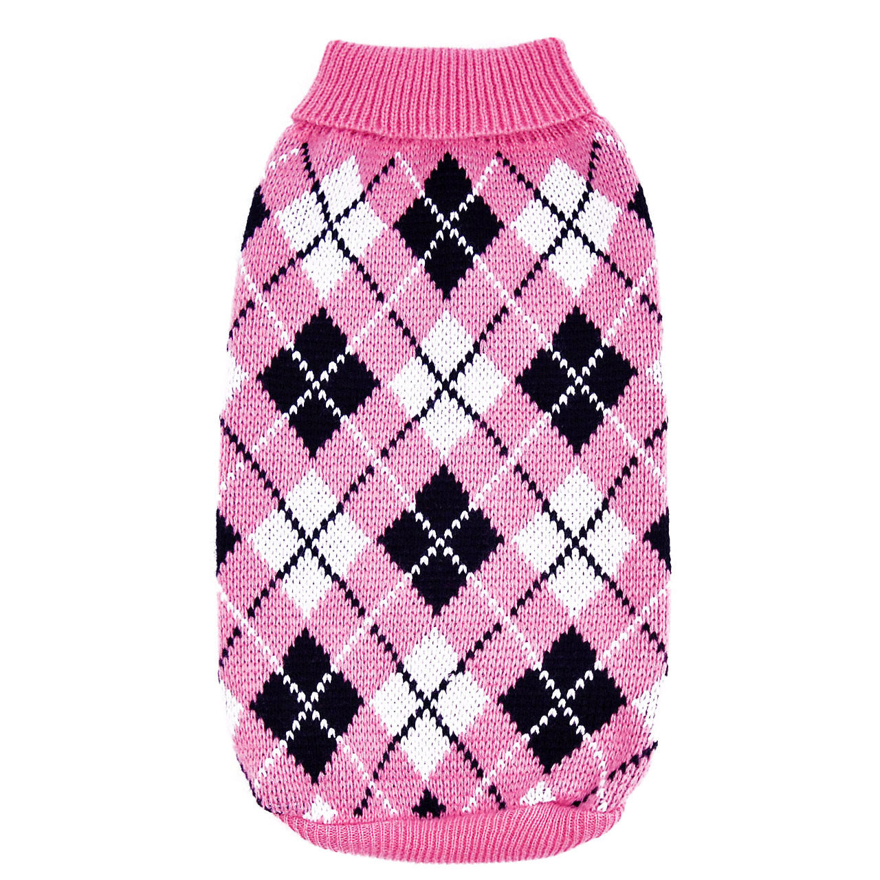 Pull à carreaux pour animaux de compagnie - élégant pour l’hiver