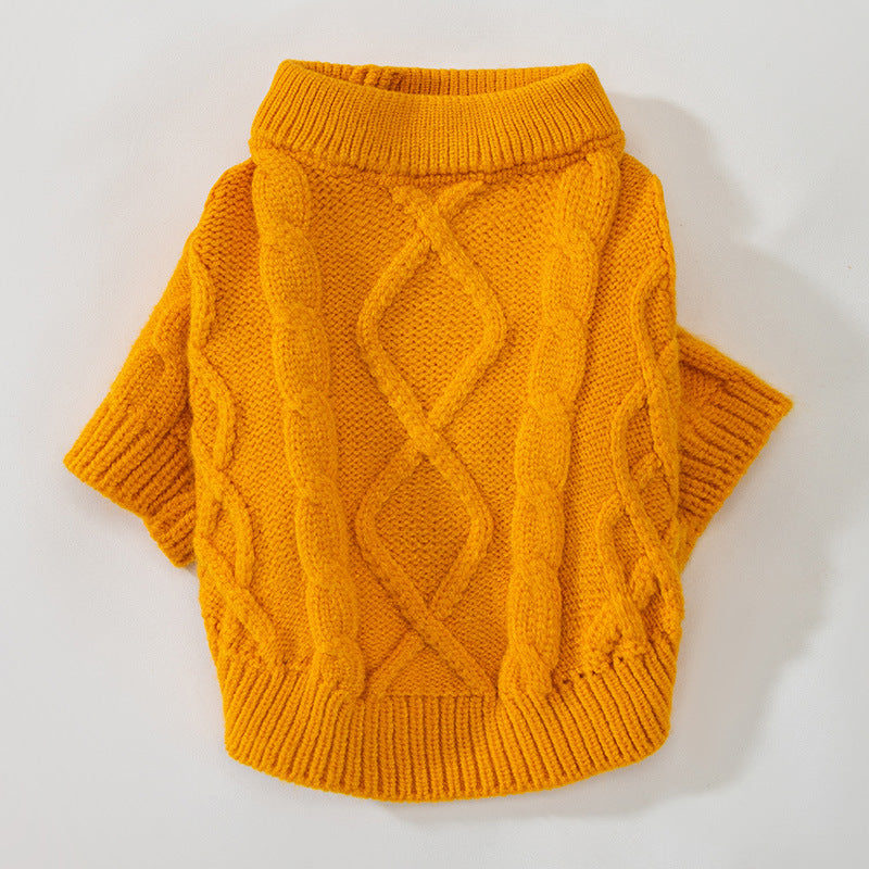 Pull en laine tressée - doux et confortable