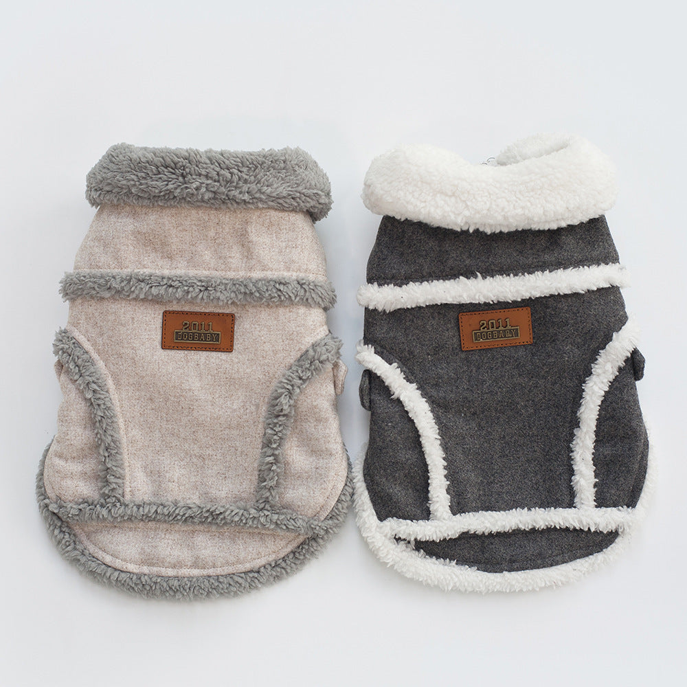 Manteau Fourré Ultra Confort pour Animaux - Style et Protection Hivernale