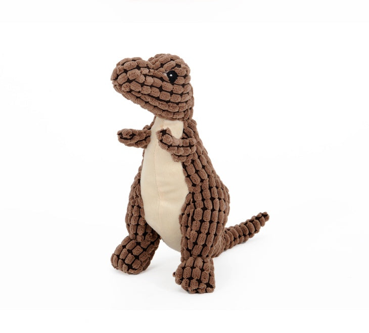 Peluche dinosaure - câline et douce pour chiens et chats