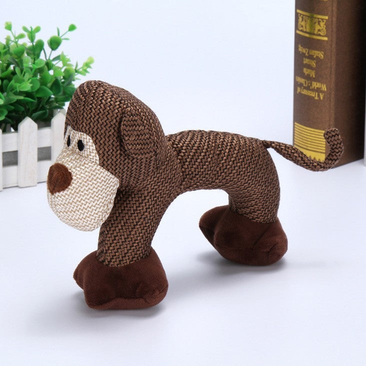 Peluche sonore résistante - un jouet parfait pour la mastication
