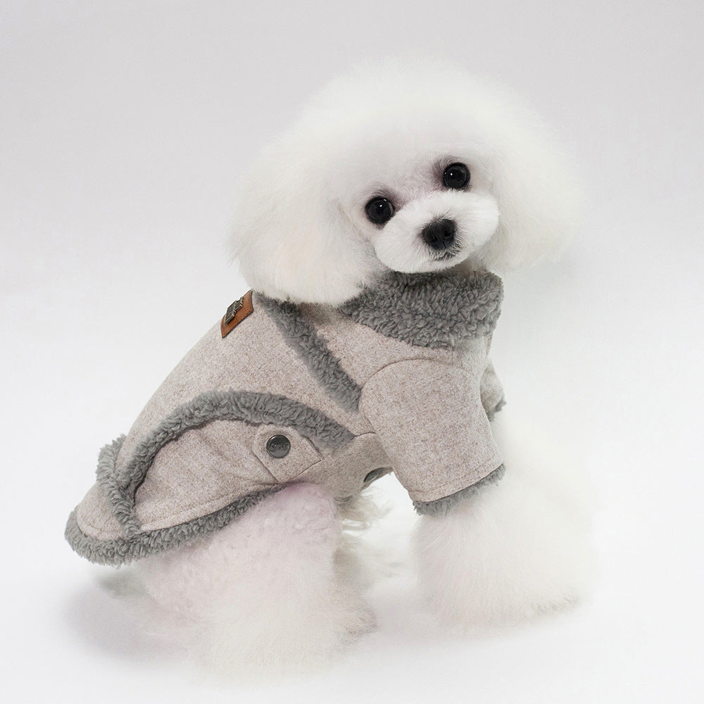 Manteau Fourré Ultra Confort pour Animaux - Style et Protection Hivernale