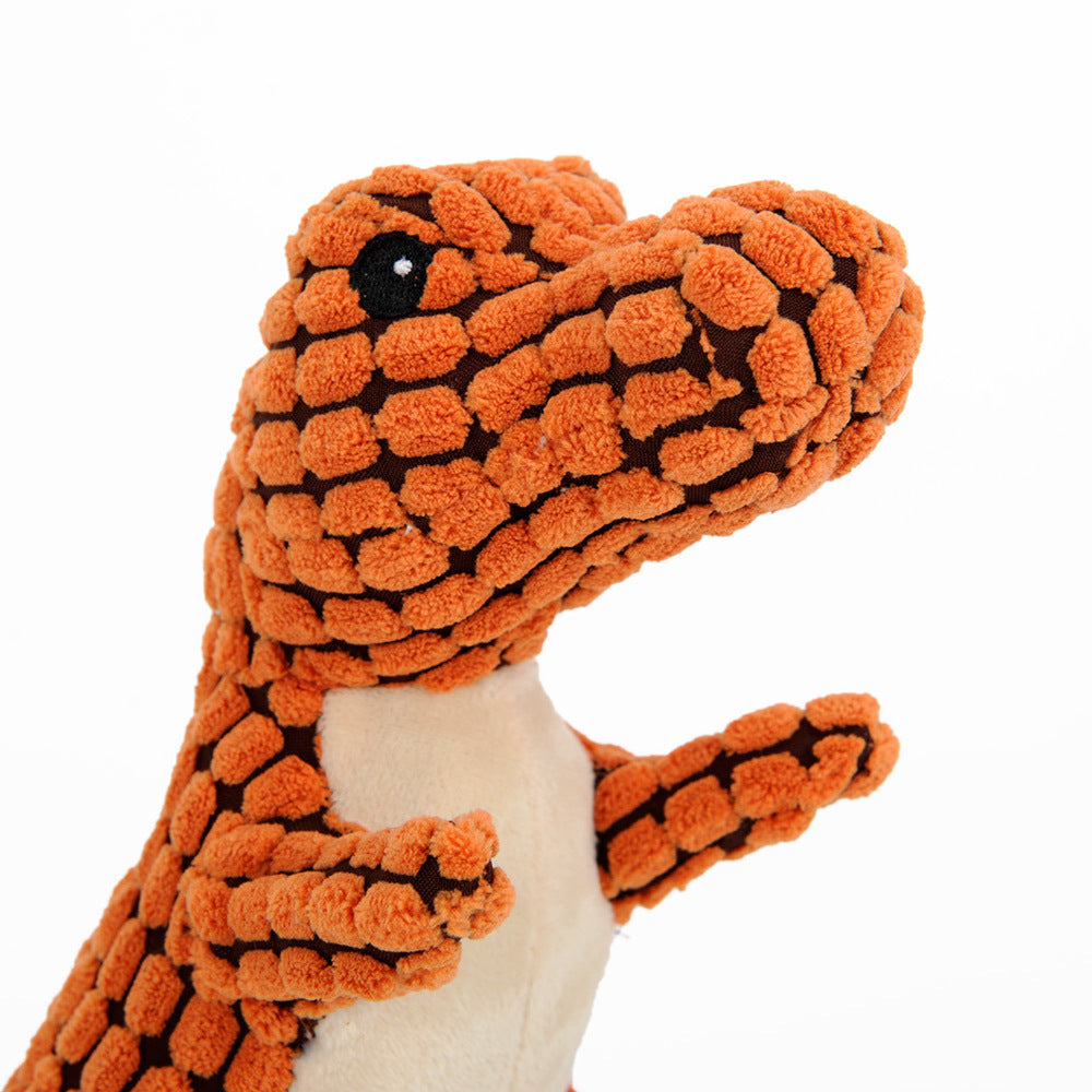 Peluche dinosaure - câline et douce pour chiens et chats